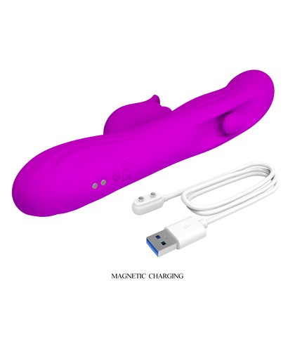 Silikonski vibrator sa tockicem - yalanda