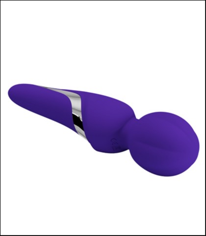 Silikonski vibrator za klitoris walter - purple