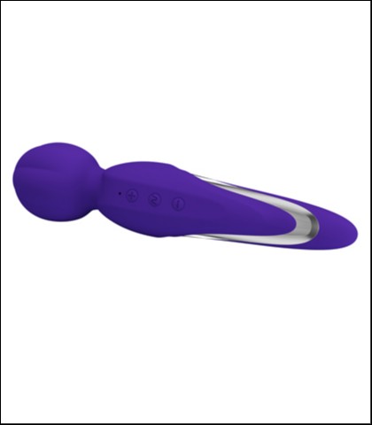 Silikonski vibrator za klitoris walter - purple