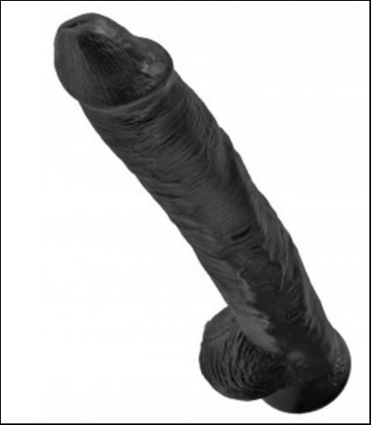 Realisticni crni dildo + s8 hybrid gel