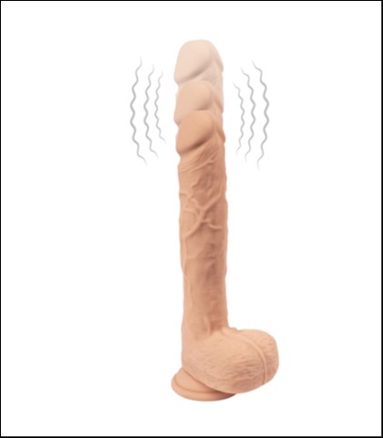Vibro dildo sa pomeranjem zeus   dildo