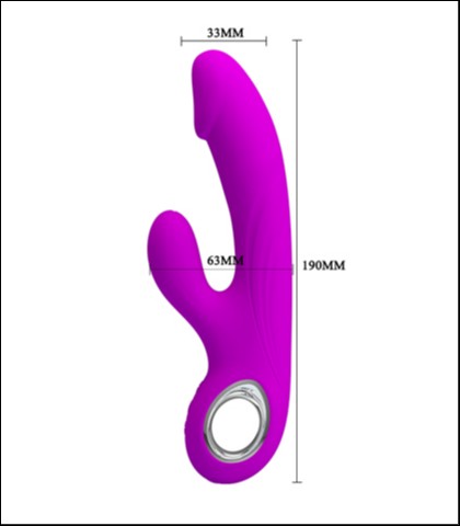 Silikonski vibrator gordon