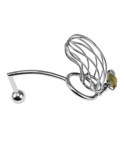 Kavez za penis i masazer prostete