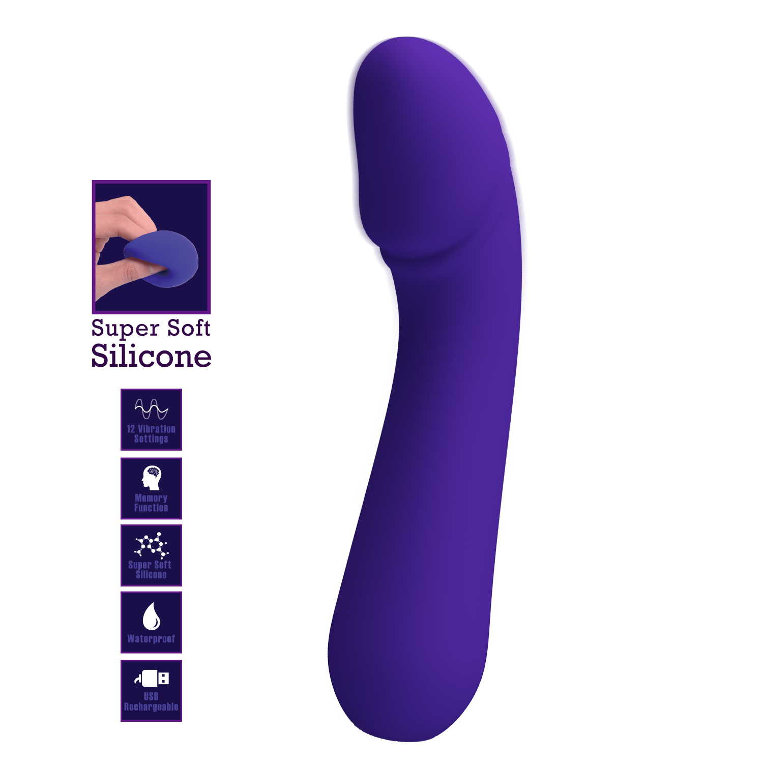 Vibrator za g tacku- cetus blue