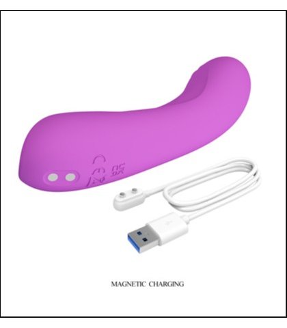 Silikonski ljubicasti vibrator - dj dick