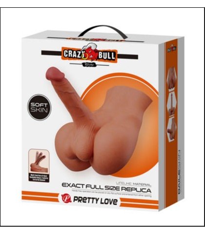 SILIKONSKI MASTURBATOR SA REALISTICNIM DILDOM