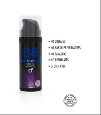 Krema za odlaganje ejakulacije s8 delay penis gel 30ml