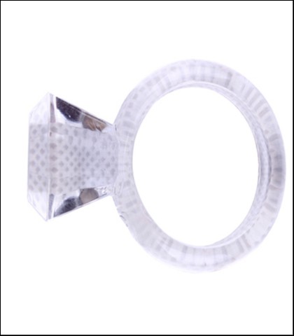 Set od 2 dijamantska prstena - diamond cock ring