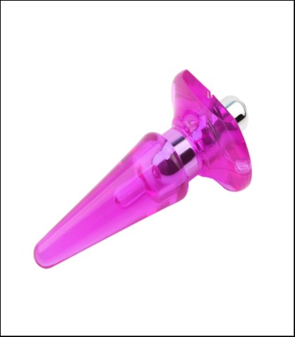 Roze analni vibrator