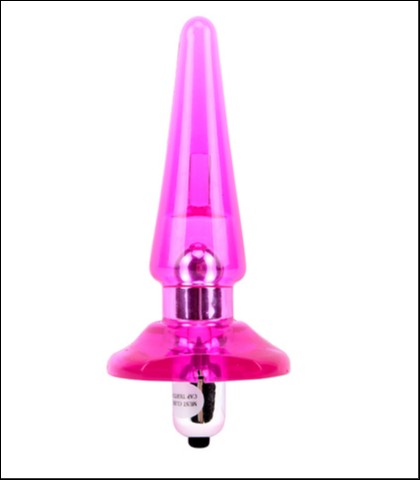 Roze analni vibrator