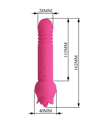 Vibrator Sa Obostranom Stimulacijom - Chaley
