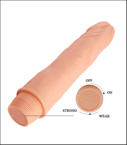 REALISTICNI VIBRATOR "SOFT SKIN"