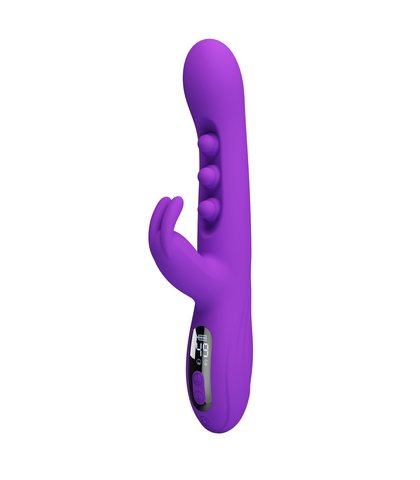 Pulsirajuci Silikonski Vibrator sa Stimulacijom Klitorisa