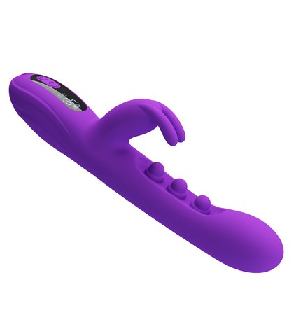 Pulsirajuci Silikonski Vibrator sa Stimulacijom Klitorisa