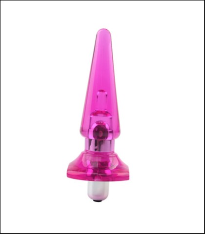 Roze analni vibrator