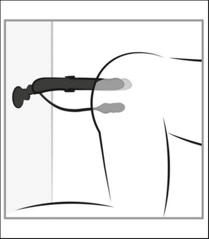 Vibrator sa pomeranjem ultimate silicone thruster