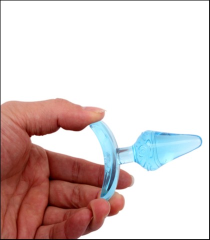 Gun drops plug - blue