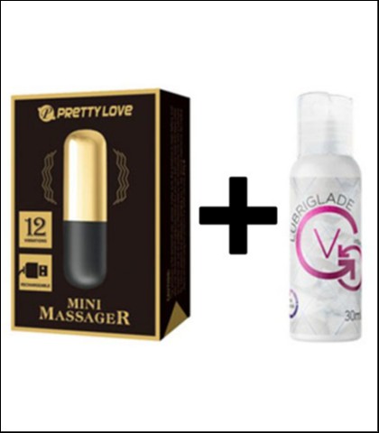 ZLATNI VIBRO METAK + LUBRIKANT GRATIS