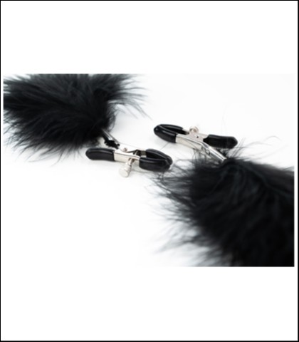 Stipaljke za bradavice crna peruska