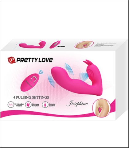 Vaginalno-klitoralni masazer "josephine"