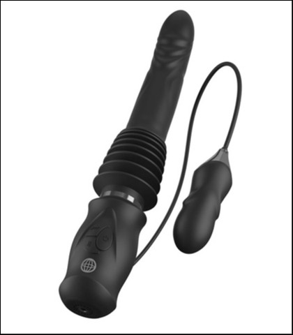 Vibrator sa pomeranjem ultimate silicone thruster