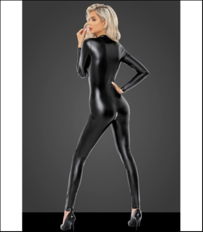Seksi kombinezon sa rajsferslusom - NOIR