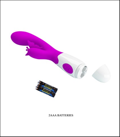 Silikonski vibrator butterfly kiss
