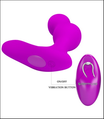 Silikonski stimulator prostate terrance