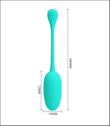 silikonsko vibro jaje Knucker