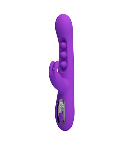 Pulsirajuci Silikonski Vibrator sa Stimulacijom Klitorisa