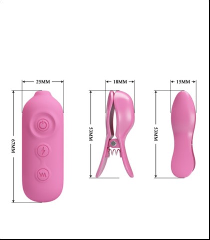 Stipaljke za bradavice  romantic wave