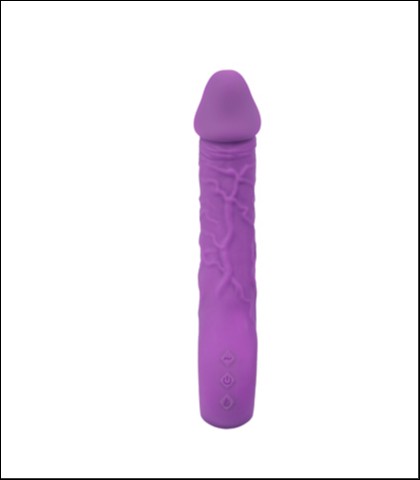 Silikonski vibrator prometheus purple