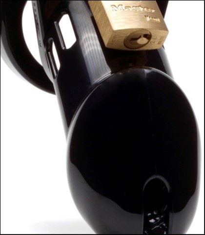 Muski pojas nevinosti cb-6000 - crna boja