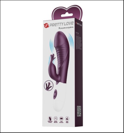 SILIKONSKI MEKANI VIBRATOR - LJUBICASTA - RASMUSSEN