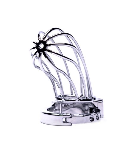 Stainless steel cock cage 2 kavez za penis advanced locking mechanism