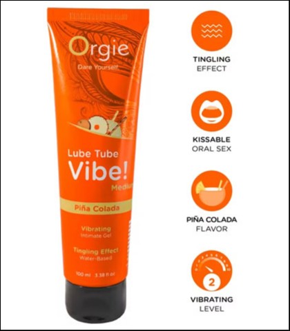 Orgie pina colada jestivi lubrikant