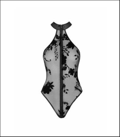 Bodi od mrežaste tkanine - XL