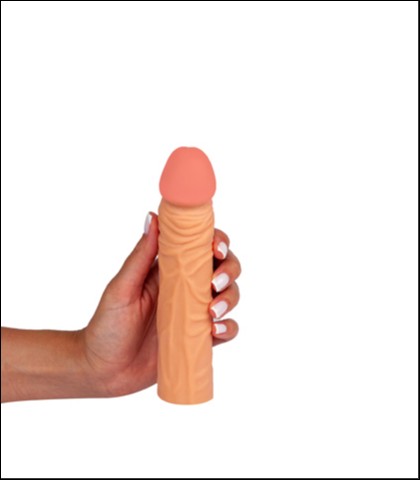 Realistična navlaka za penis 18.5cm