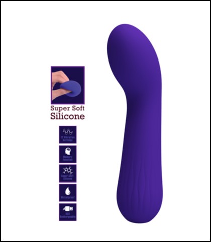 Silikonski vibrator faun