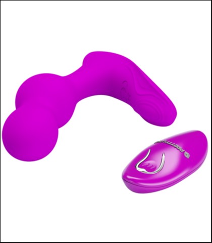 Silikonski stimulator prostate terrance