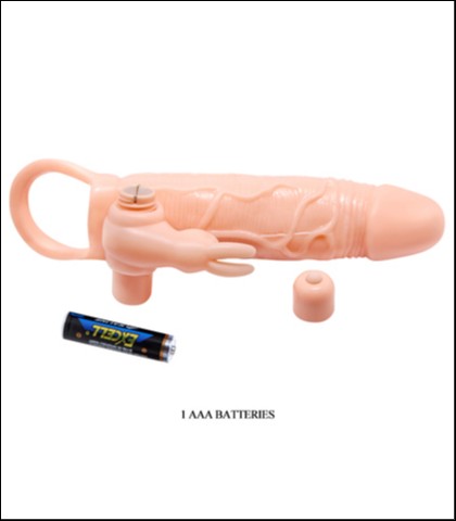 Vibro navlaka sa dodatkom za klitoris