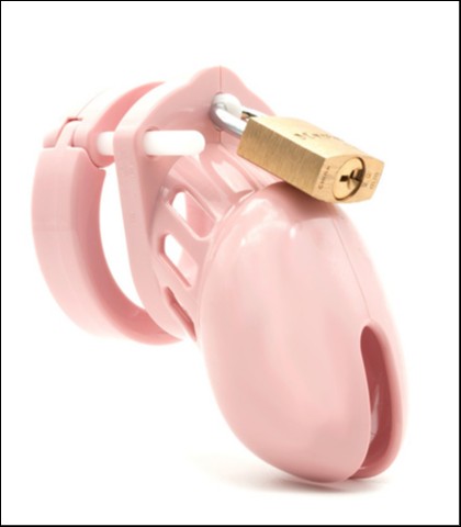 Muski pojas nevinosti cb-6000 - roze boja