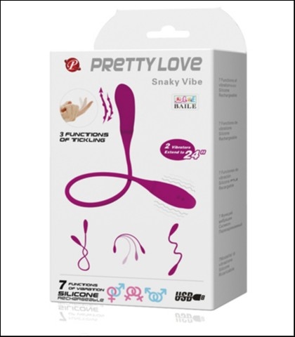 DVOSTRUKO VIBRO JAJE "SNAKY VIBE"