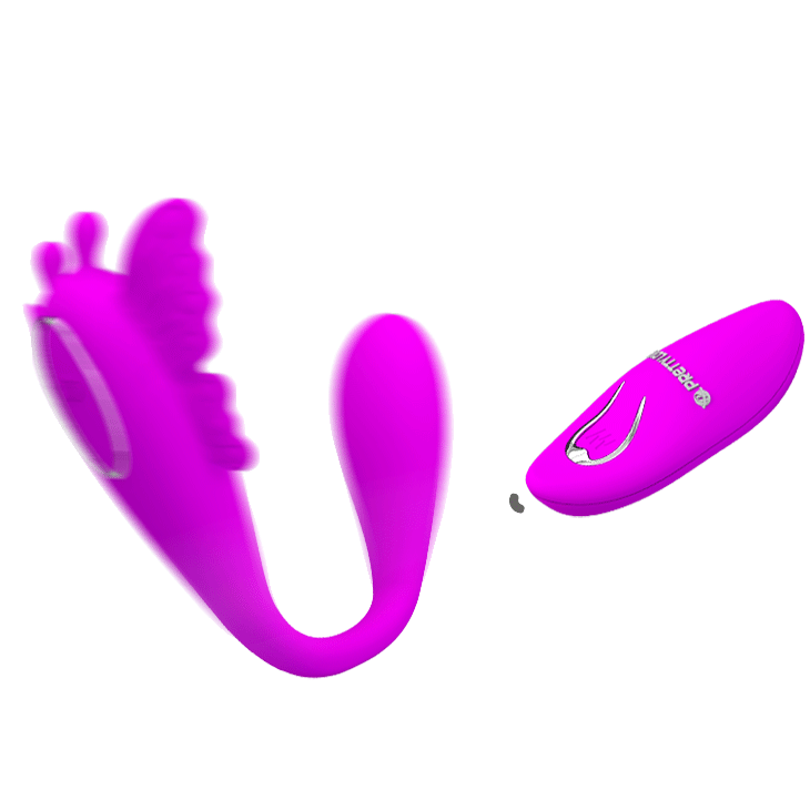 Vaginalno klitoralni stimulator chimera