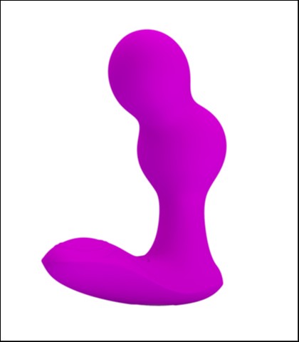 Silikonski stimulator prostate terrance