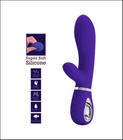 Silikonski vibrator thomas