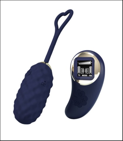 VIBRO JAJE VIVIAN BLUE