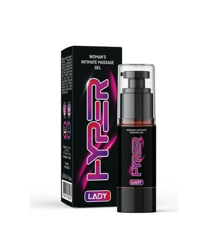 Silikonski vibrator-pink + hyper lady