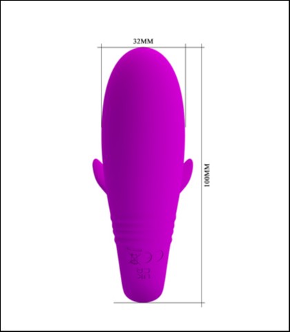 Vaginalno klitoralni stimulator jayleen