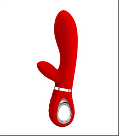 Silikonski vibrator thomas red